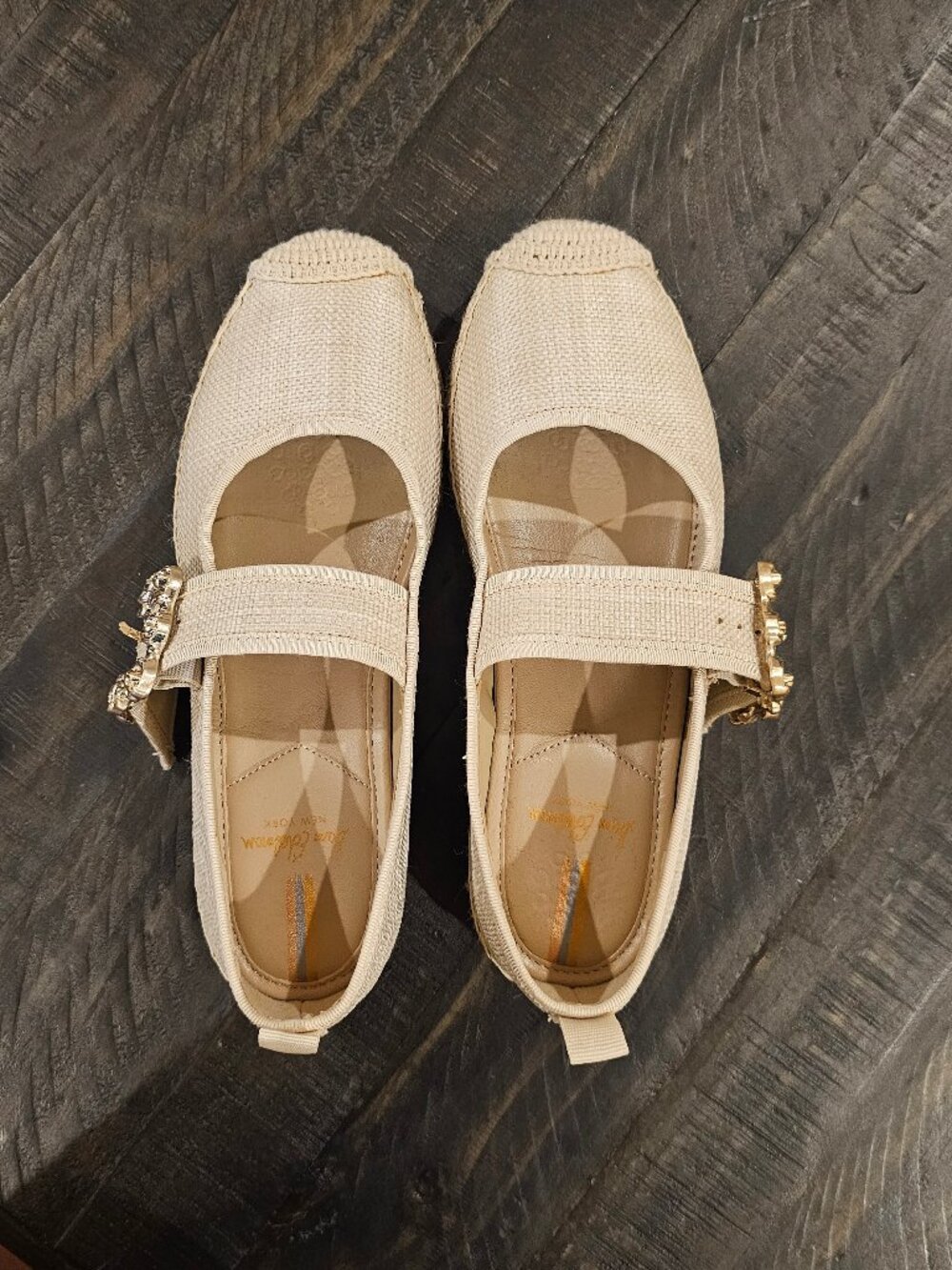 Sam Edelman Maddy Mary Jane Espadrille Light Natural size 7